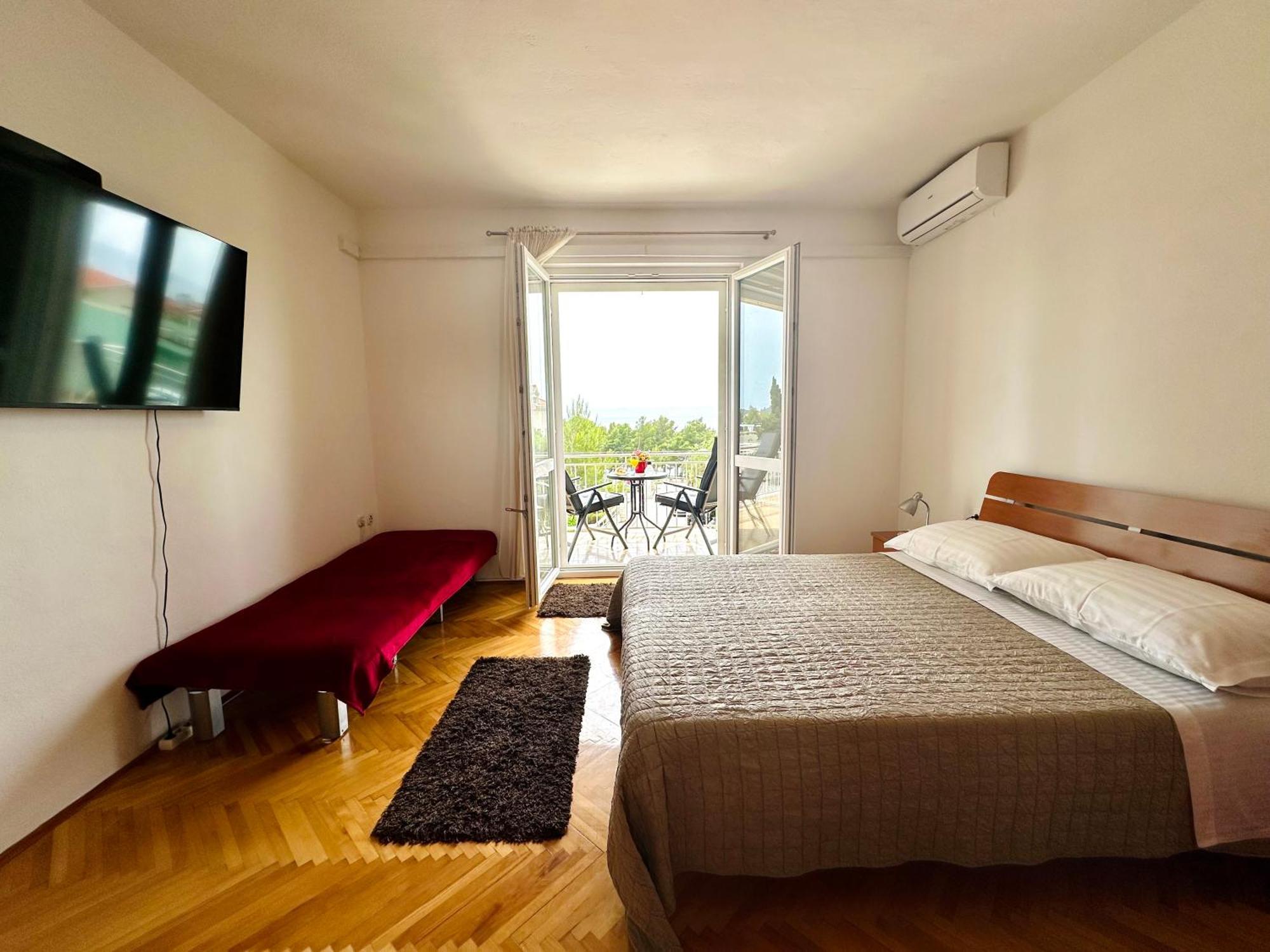 Spacious Family Apartment Near The Beach 马卡尔斯卡 外观 照片