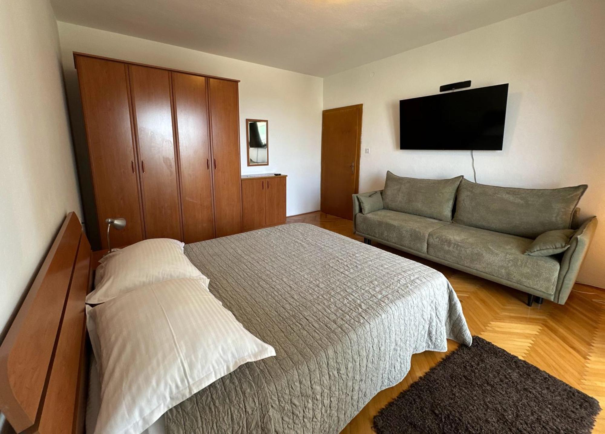 Spacious Family Apartment Near The Beach 马卡尔斯卡 外观 照片